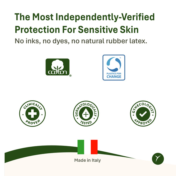 Organic Cotton Incontinence Moderate Pads