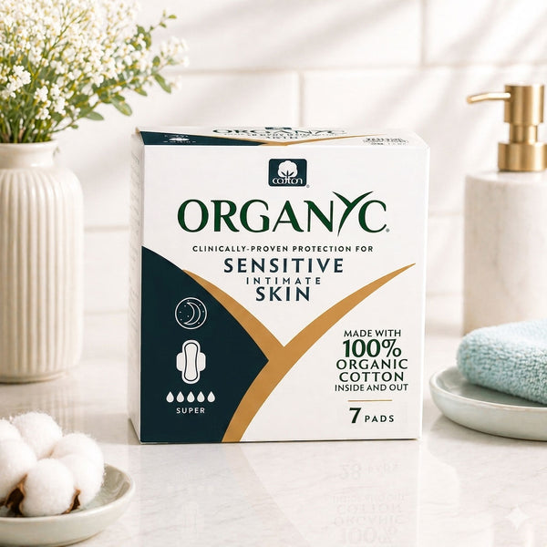 Organic Cotton Overnight Pads