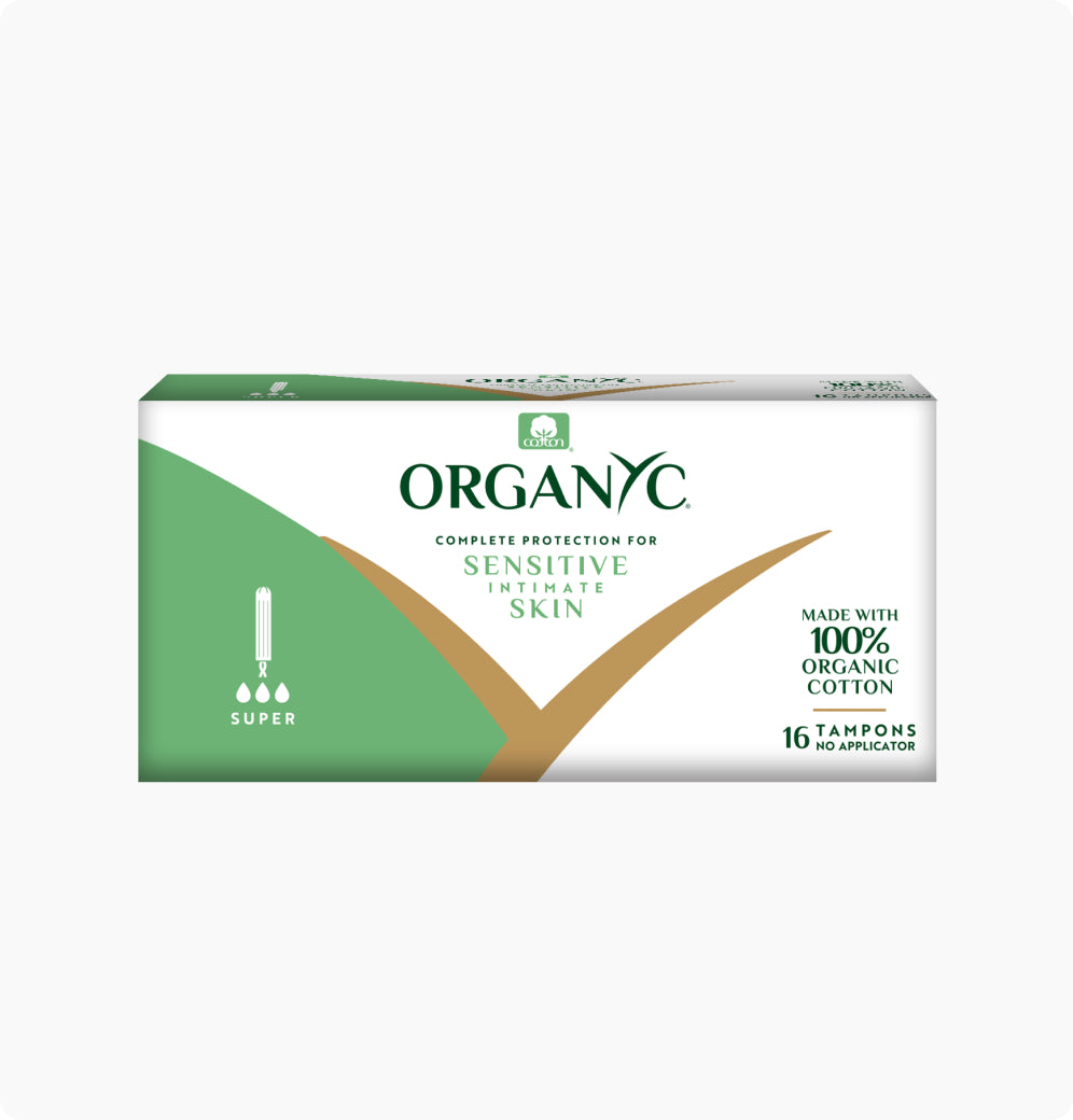 Organic Cotton Super Digital Tampons