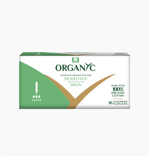 Organic Cotton Super Digital Tampons