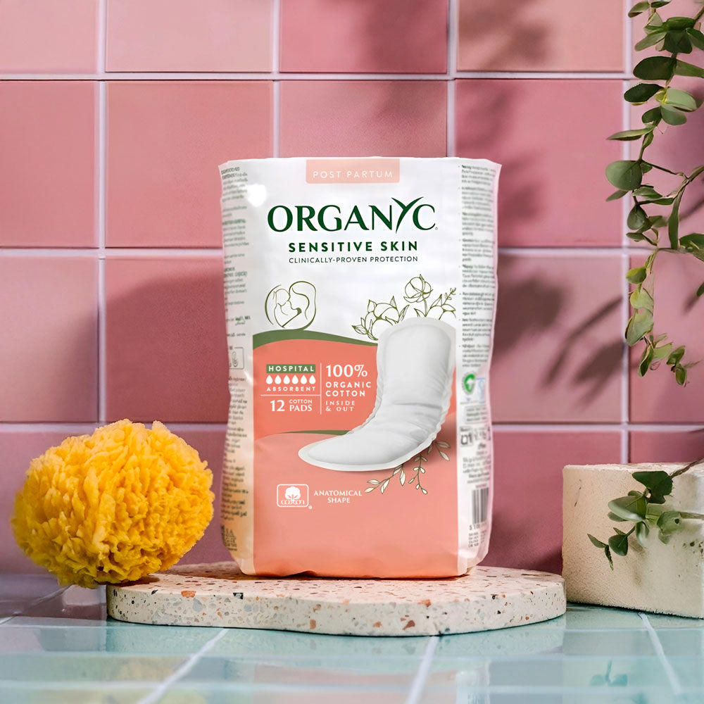 Organic Cotton Postpartum Pads For Hospital
