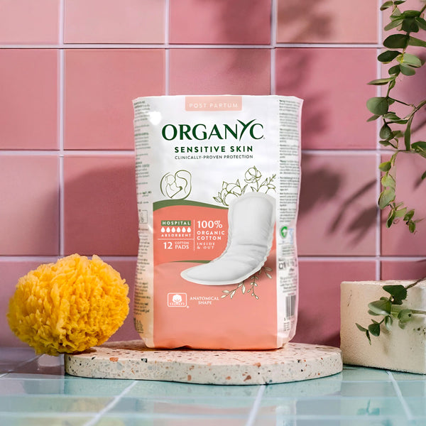 Organic Cotton Postpartum Pads For Hospital