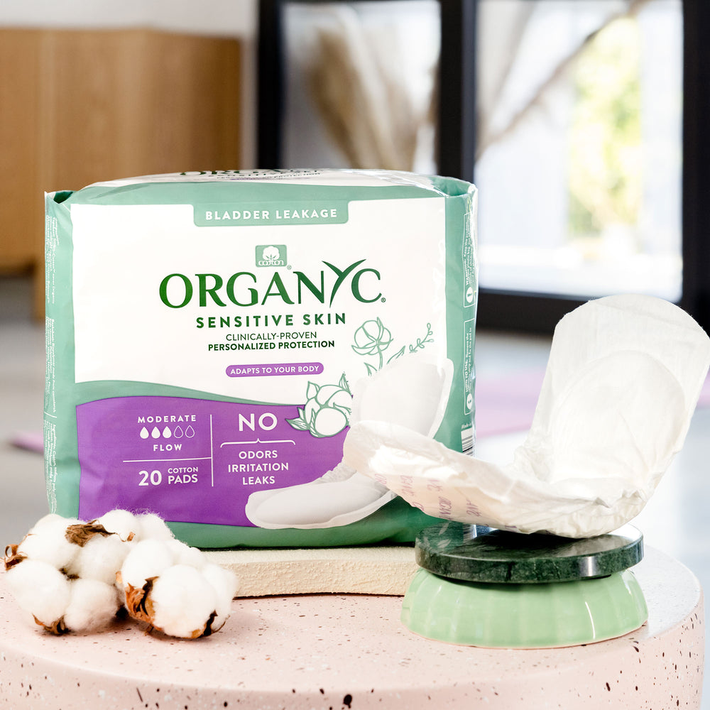 Organic Cotton Incontinence Moderate Pads