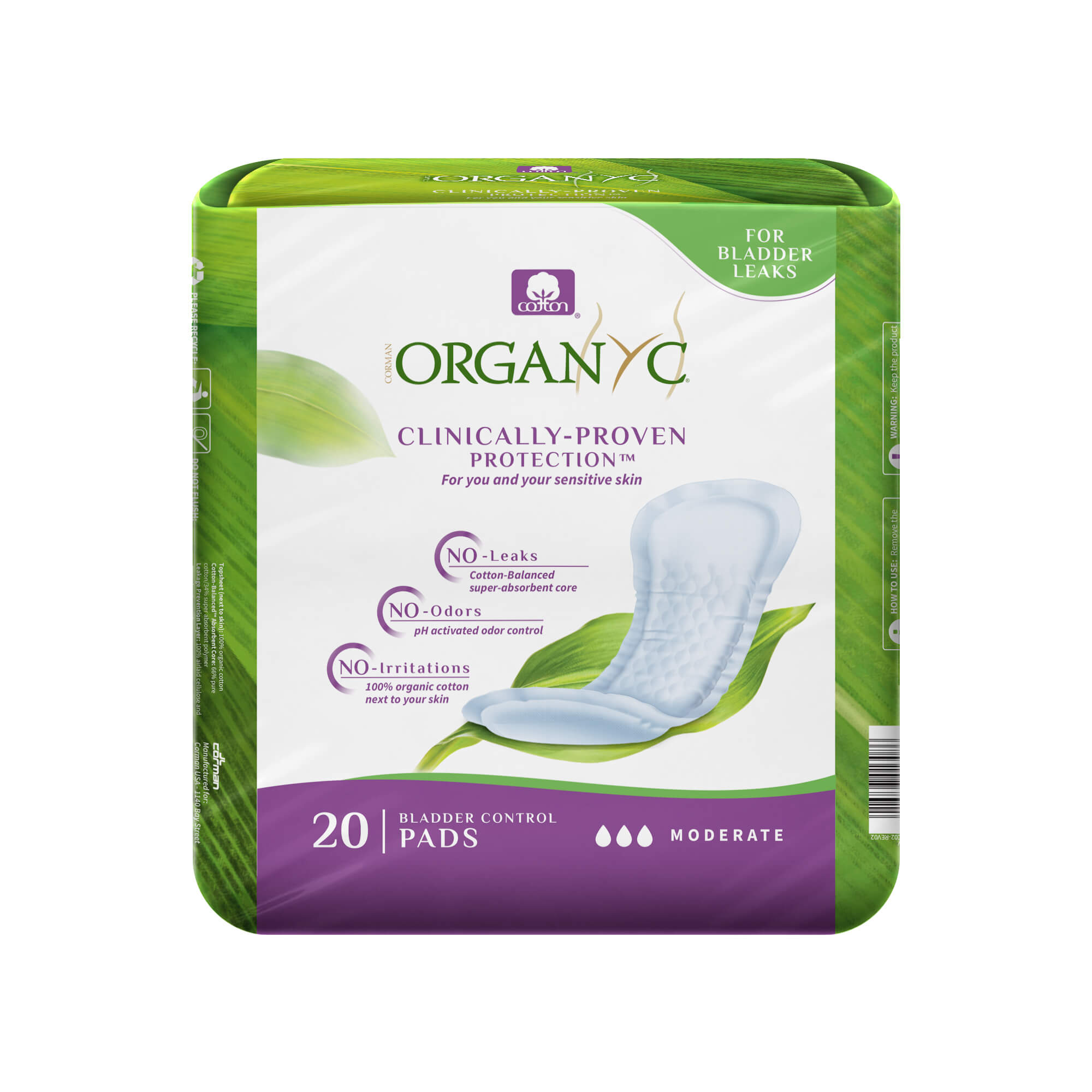 Orginial Moderate Absorbency Incontinence Pads